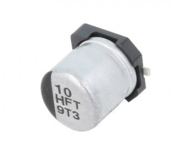 SMD elektrolytkondensator - 10uF / 50V, C hus (FT)