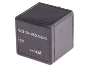 Autorelæ - 12Vdc / 40A, 1 x skifte, printben (SPDT)