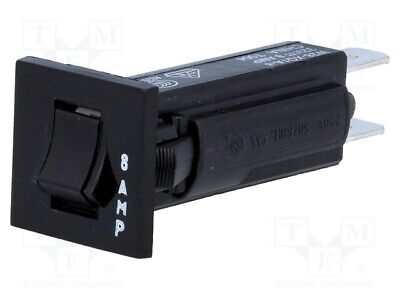 Automatsikring - 8A / 250VAC (32VDC), SPST-NC