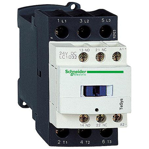 Kontaktor 400V 18A 3-polet + 1 slutte + 1 bryde