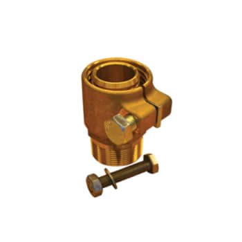 25 x 2,3 mm x 3/4" Overgang nippel Superflex Wavin