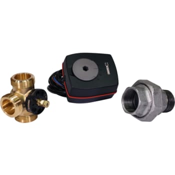 3-Vejsventil med motor til VVB produktion (8-16 kW)