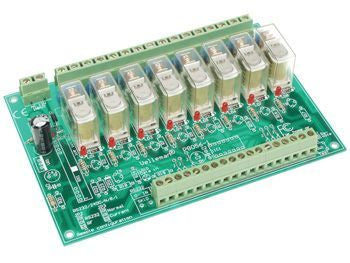 VM129 - 8 kanals relækort (8 x relæudgang)