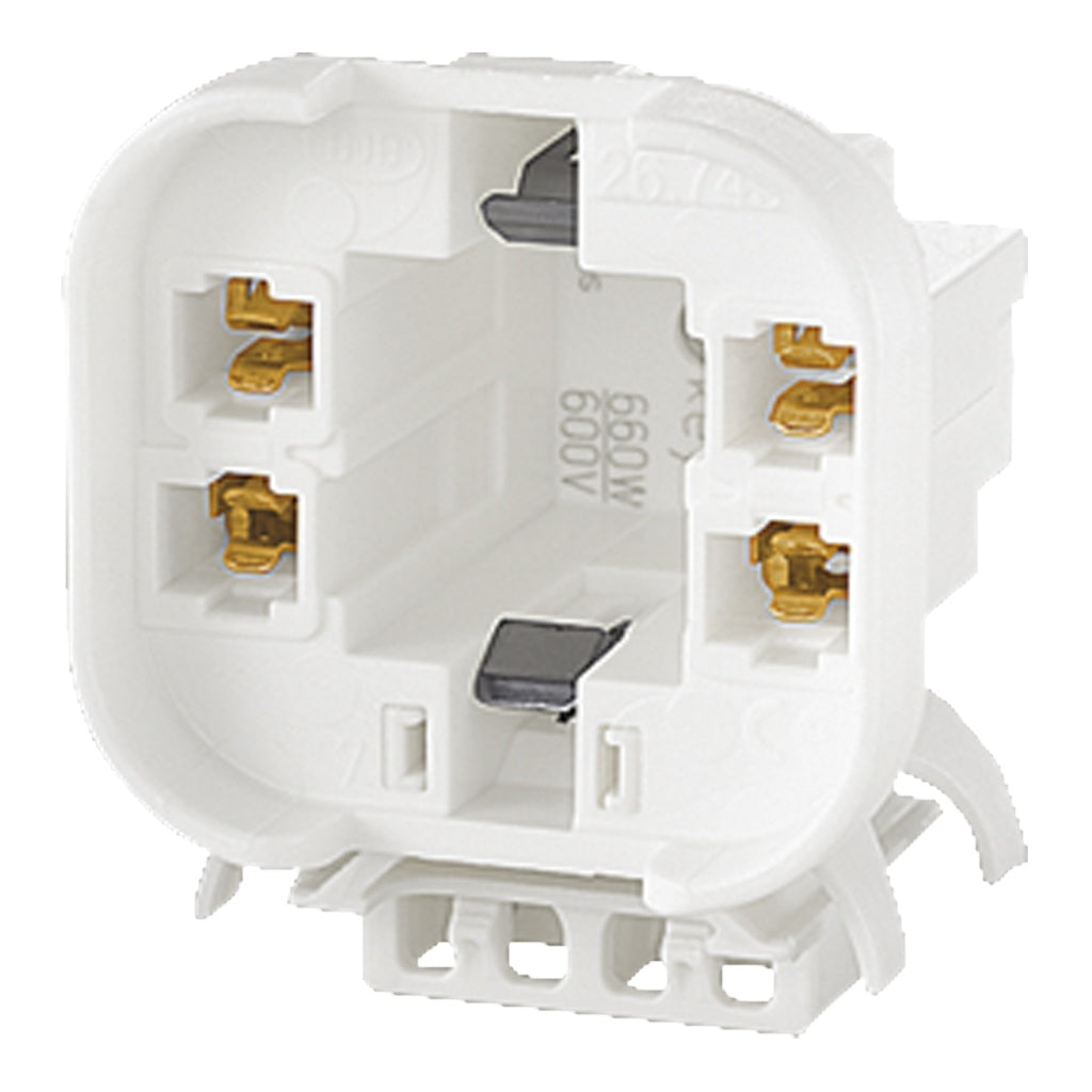Gx24q-4 fatning m. snap-in