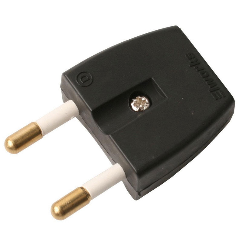 Flad stikprop - sort