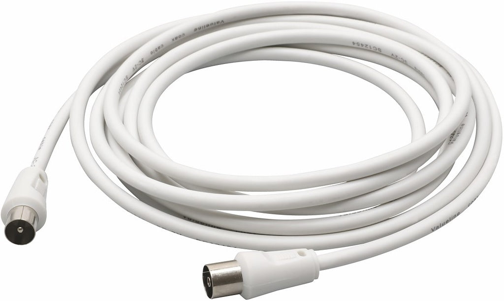 ANTENNELEDNING 3,0M HVID