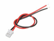 Ledning-til-print stik - JST PH, 1x2pol, på ledning (20cm)