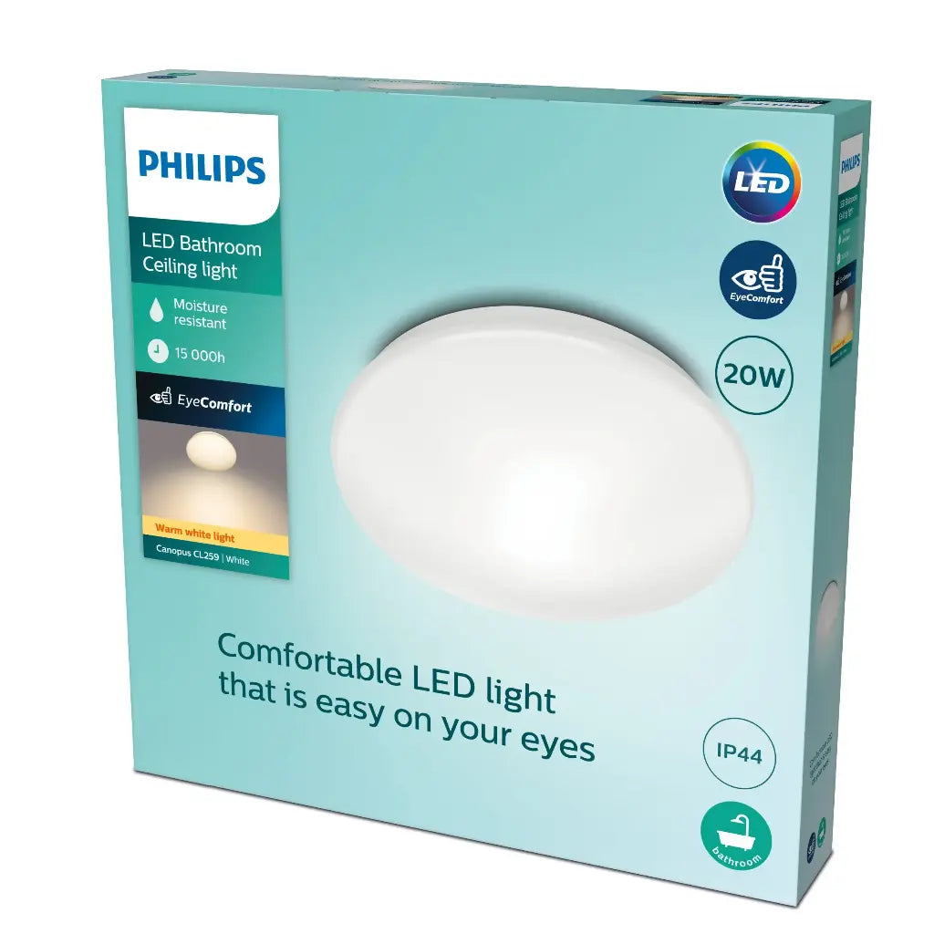 CANOPUS CL259 RD 20W 27K W HV IP44 06