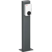 Aluminiums piedestal til 1 stk Terra AC lader