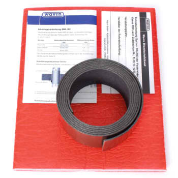 WAVIN brand tape 16-110mm t/plastrør sort