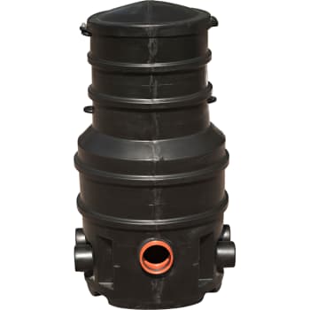 Wavin 600 x 1000 x 110 mm fordelerbrønd med låg, 4 udløb