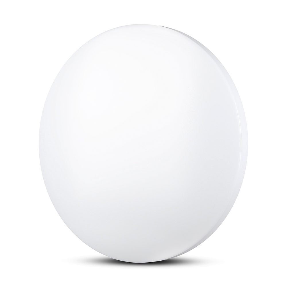 V-Tac rund 12W LED loftslampe - 3i1 lysfarve, Ø25,5cm, inkl. lyskilde