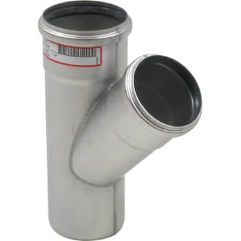 82 x 75 mm x 45° Grenrør rustfri AISI304/EN1.4301 BLÜCHER