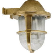 Andromeda 615 Staldlampe med gitter støbt messing IP64