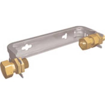 1" Målerbeslag, Qn2.5, for vandret montering