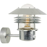 Vejers Væg E27 med Sensor Galvaniseret