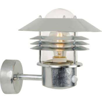 Vejers Væg E27 med Sensor Galvaniseret