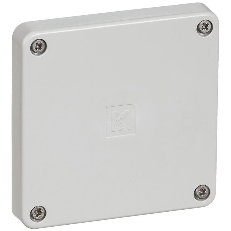 Flerepolet kombikasse dæksel 100 x 100 mm