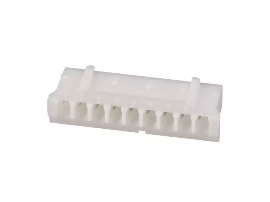 Ledning-til-print stik - NXG, 1x9pol, 1A, 2mm benafst.