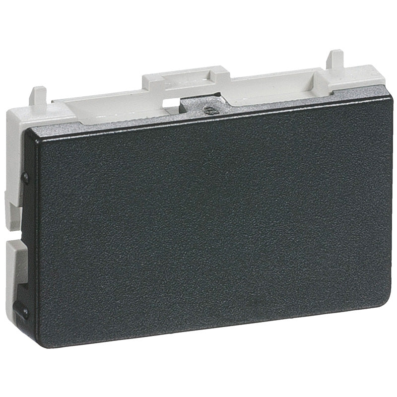 Fuga Indsats blænddæksel til 1½ modul ramme Koksgr