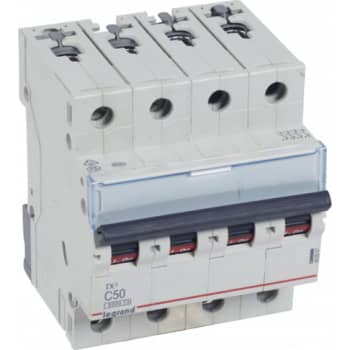 TX3 MCB automatsikring C50 4pol 4M 6000/6KA