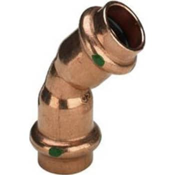 15 mm Bøjning 45° muffe/muffe Profipress