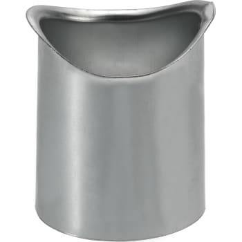 VMZINC tudstykke til halvrund tagrende, ZINC NATUR - 250/76 mm