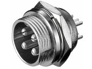 Mikrofonfatning, 4-pol han, til kabinet