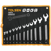 Gaffelnøglesæt, 12 dele