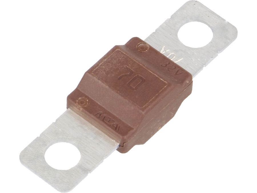 MIDIVAL autosikring - 70A, 40mm, M5 skrue