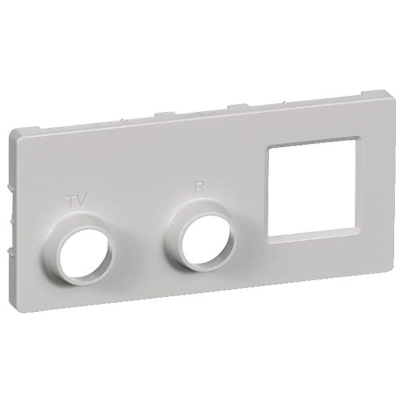 Reservedel afdækning for TV.R RJ45 lysegrå