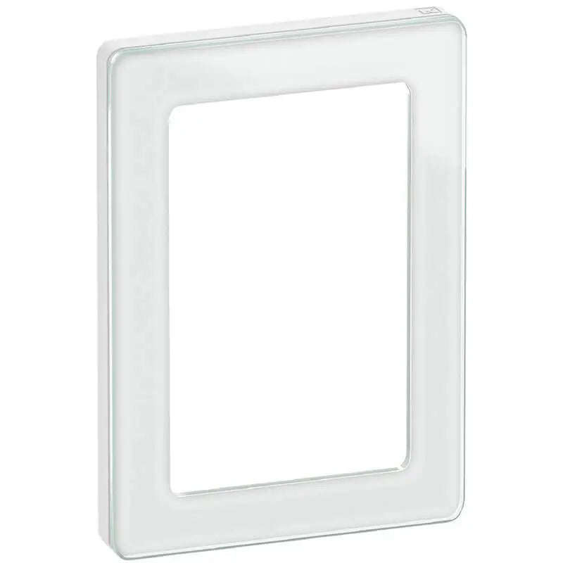 LK Fuga ramme PURE 66 glas 1½m - hvid