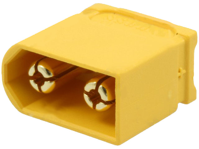 DC-XT60 kabelstik - 2pol han, loddeben