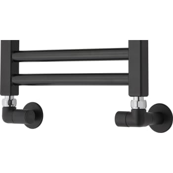 TVS VINKEL VENTILSÆT SORT RAL 9005