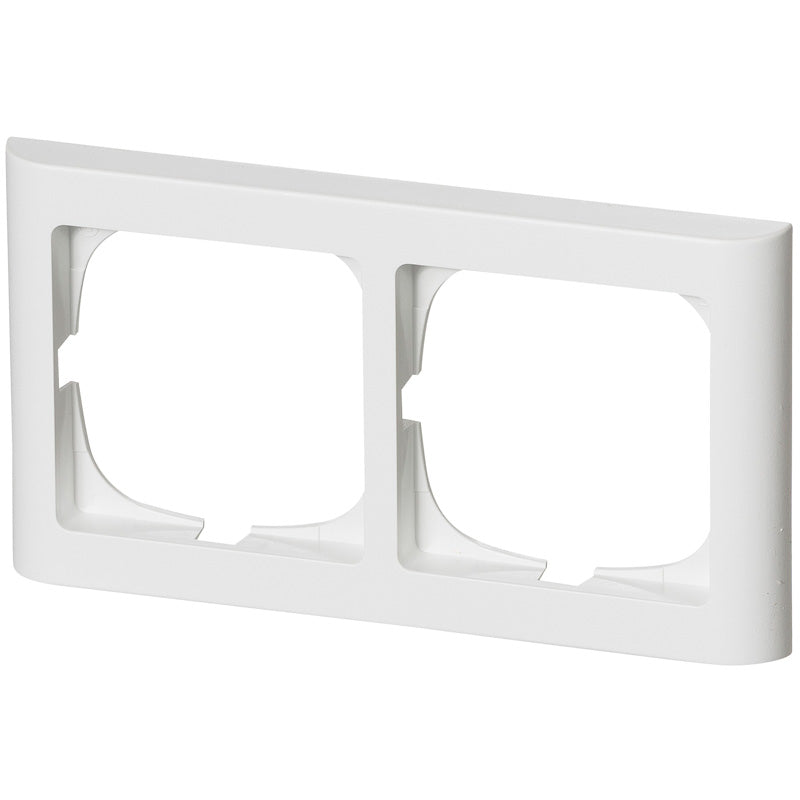 LK Fuga ramme Softline 63 2m vandret - hvid