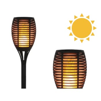 Solcelle flamme fakkel