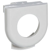 Plasttylle for rund kabel lysegrå