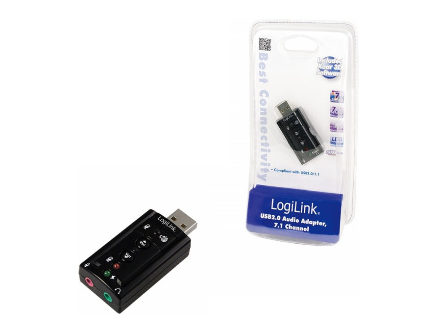 USB 2.0 lydkort - 7.1 Sound effect