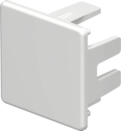 WDK ENDESTYKKE 40X40 MM HVID RAL 9010