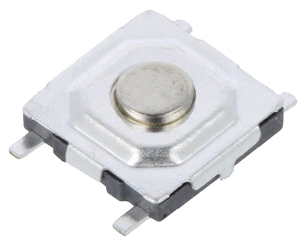 TACT mikrotrykkontakt - 5,2 x 5,2mm, H=1,5mm (SMD)