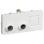 LK antenneudtag TV/R/RJ45 sløjfedåse TD304 - HV