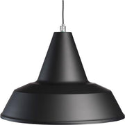 VÆRKSTEDSPENDEL E27 Ø400 SORT