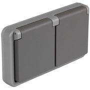 Opus 74 Industri stikkon. dobb. vandret 2-pol jord