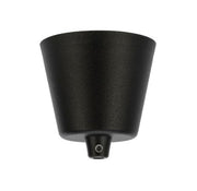 Baldakin m/aflastning Ø92mm sort