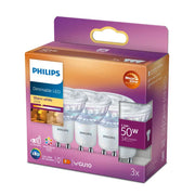 Philips LED DIM 3,8W (50W) GU10 2200-2700K 345lm 3-pak