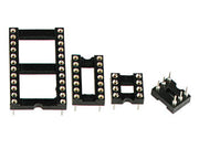 IC-sokkel m. tulipanben - 8 ben (7,62mm)