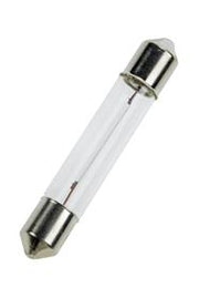 Pinollampe - 24V / 125mA / 3W, S6 sokkel (Ø6 x 36mm)