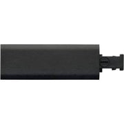 ZIP RECESSED END CONNECTOR BLACK
