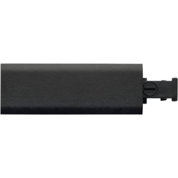 ZIP RECESSED END CONNECTOR BLACK