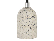 Stofledning m. E27 fatning - Terrazzo, Lysegrå (1,5m)